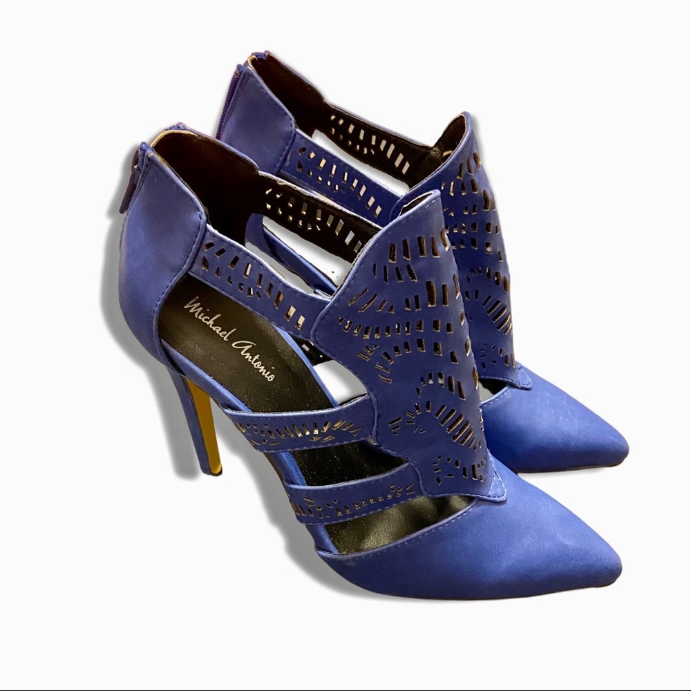 Michael Antonio Blue Heels - LIKE NEW!